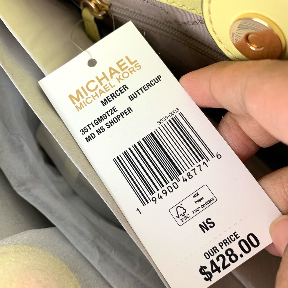 Michael Kors Mercer MD NS Shopper Bag - Picture 9 of 9